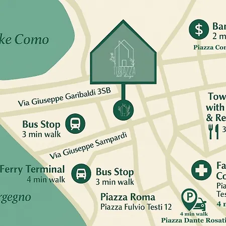 Prázdninový dům Terrazza Del Borgo - Lakeview *